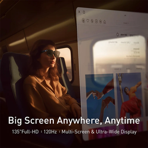 INAIR 2 PRO Set Lunettes intelligentes AR avec IA |   Commutateur Réalité/Virtualité |   Écran 135 pouces 120 Hz |   Modes multi-écrans et ultra-large - Product Image 4