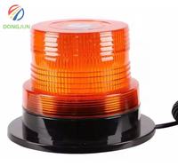 Ampoule LED rotative à piles de voyant d'avertissement de trafic orange à haute luminosité