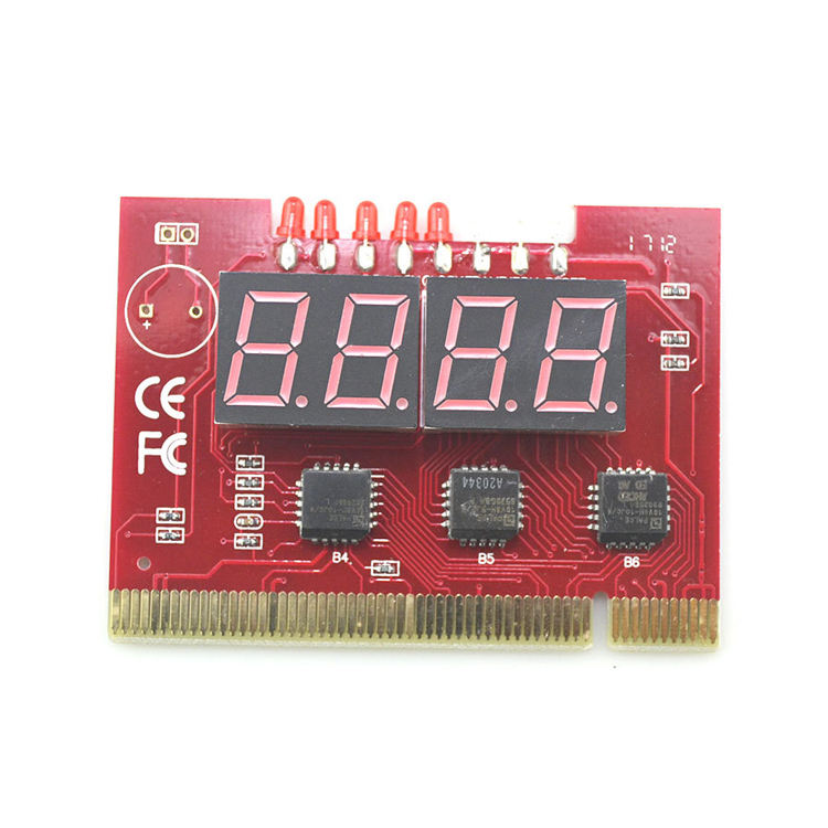 PC Diagnostic Card 4-Digit LED POST Tester for Motherboards