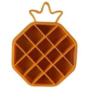 Bac à glaçons en forme d'ananas avec couvercle, en silicone de qualité alimentaire, pour usage domestique, fête, unisexe, sans BPA - Product Image 5