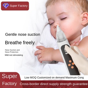 इलेक्ट्रिक नाक सक्शन बच्चे के स्निफिंग कलाकृतियों को साफ नाक के मल अंतराल नवजात बच्चों के घरेलू विरोधी बैकफ्लो पीपी - Product Image 4