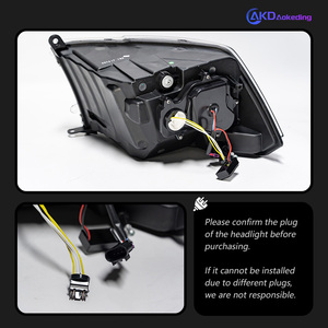 <span class=keywords><strong>AKD</strong></span>- Estilo de Auto para Faros Delanteros de Dodge Ram 2009-2018 Ram1500 2500, Proyector de Faros LED de 3 Lentes, Accesorios de Auto con Reversa - Product Image 5