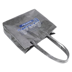 Large PVC Tote Bag for Women Clear Totes Bags <b>Plastic</b> <b>Letters</b> Print Handbag Kraft Paper Hobo Bag for Work Travel - Product Image 5