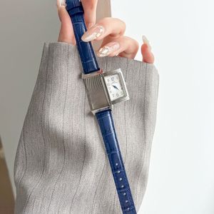 Orologio da Donna alla Moda con Cassa in Lega, Coperchio Scorrevole, Quadrante Rettangolare, Lancette, Cinturino in Pelle PU, Movimento al Quarzo, Resistenza <span class=keywords><strong>all</strong></span>'<span class=keywords><strong>Acqua</strong></span> 30M - Product Image 3