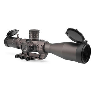 Высококачественный оптический прицел ED 6-24X50 мм с трубкой 34 мм, сеткой FFP и красной подсветкой MARD, регулируемый, с функцией Zero Stop, крепление на трубку 34 мм, цвет тан - Product Image 5