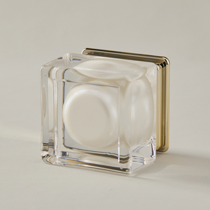 Factory Spot 100ml para tarro de crema de mantequilla corporal de plástico transparente tarros cosméticos exfoliantes para dormir de boca ancha - Product Image 5