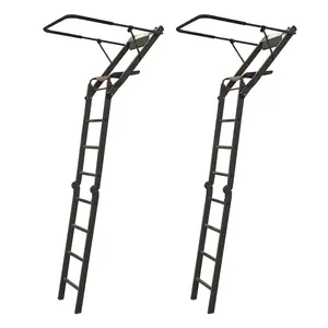 High Seat Deer Hunting Stand Ladder Aluminum Ladder Tree Stands For Hunting Ladder Stands For Hunting