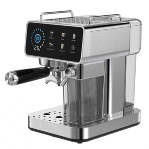Digital Timer 20 Bar ULKA Milk Tank System <strong>Lungo</strong> Coffee Maker Home Capsule Cappuccino Latte Professional Espresso Machine - Product Image 1