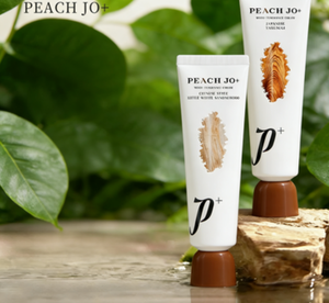 Baume parfumé boisé PEACH JO+ - Parfum bois de santal blanc apaisant - Baume corporel préféré des femmes Yakusugi - Product Image 4