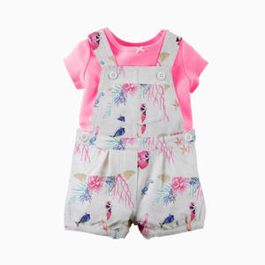 Productos Más Vendidos en Ali: Conjunto de Ropa para Bebé de 1 Año, Camiseta y Overol, de China - Product Image 4