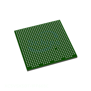 XC5VSX50T-1FF665C ฝัง665 bbga ชิ้นส่วนวงจรอิเล็กทรอนิกส์ FCBGA ของแท้ - Product Image 1