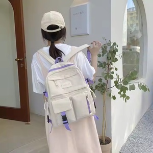 Large Capacity Casual Rucksack Multi-Functionality Junior <b>Backpack</b> of Multiple Colours for <b>Students</b> - Product Image 5