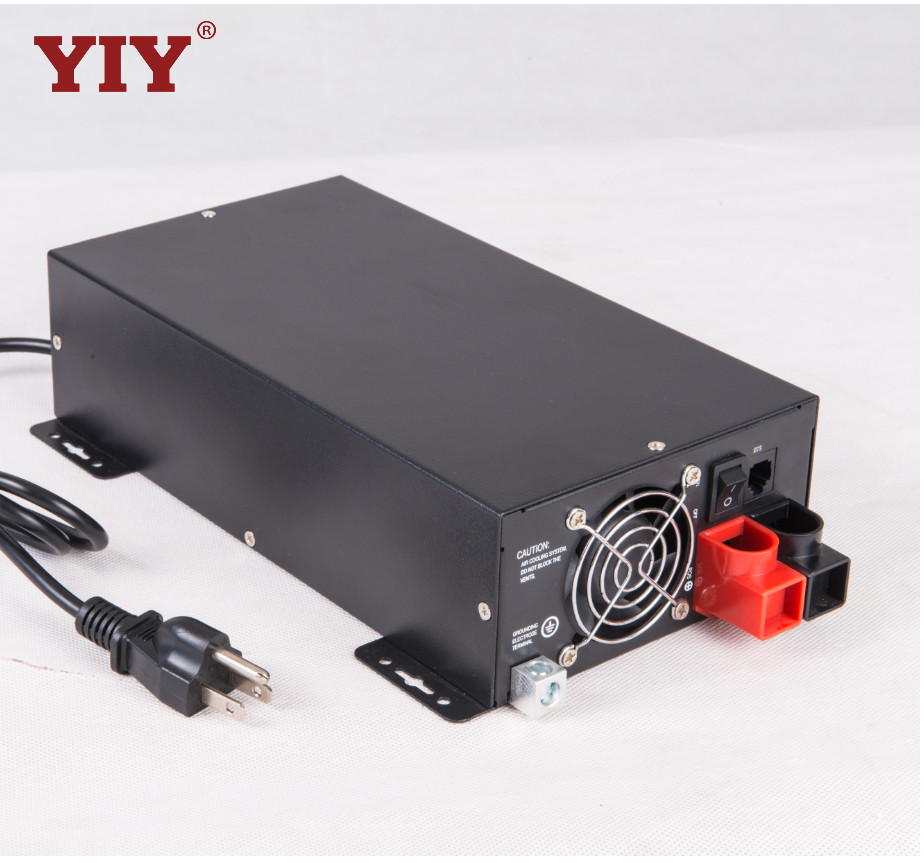 Высокоэффективное умное зарядное устройство 12 в 75 а для свинцово-кислотной литиевой батареи LifePO4, индивидуальная зарядка аккумулятора