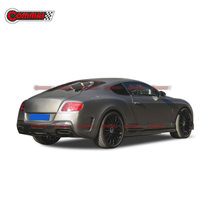 ชุดแต่งตัวถังคาร์บอนไฟเบอร์ครึ่งคัน Vors Style สำหรับ Bentley Continental GT ปี 2012-2015 ประกอบด้วยกันชนหน้า สเกิร์ตข้าง กันชนหลัง และสปอยเลอร์หลัง - Product Image 4
