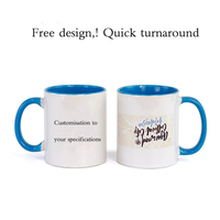 Fournitures du fabricant Tasses en céramique faites à la main Design moderne Tasses colorées personnalisées et créatives avec revêtement Logo Texte Cadeaux photo