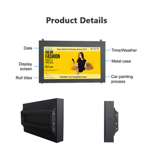 Điều khiển từ xa 55 inch ngoài trời Wall Mount quảng cáo thương mại máy LCD màn hình Thông tin kỹ thuật số biển và hiển thị - Product Image 3