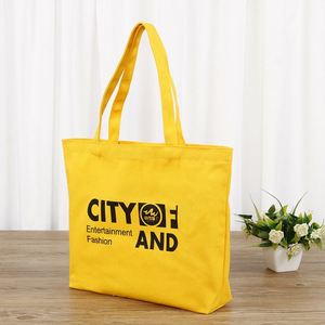 Sac de loisirs portable en toile à bandoulière pour étudiant artiste, sac de shopping imprimé publicitaire - Product Image 2