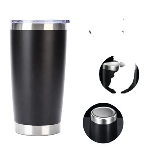 Custom 20oz Tumbler Stainless Steel Vacuum Insulated Mug with Lid, Double Wall Travel Mug, Durable Powder Coated Coffee Cup - Product Image 2