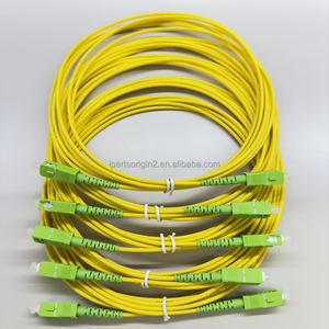 Venta Directa de Fábrica: Cable de Fibra Óptica Monomodo SC/APC a SC/APC, 1 Núcleo, 3m, Cubierta Amarilla, G652D para CATV - Product Image 1