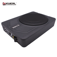 Subwoofer de voiture compact 10 pouces, nouveau design, amplificateur 12V haute puissance, à installer sous le siège, vente en gros