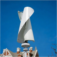 Éolienne à axe vertical 600W 12V 24V, générateur éolien Maglev avec contrôleur pour la maison et le camping