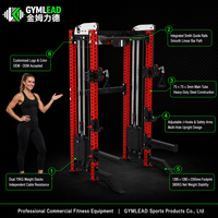 Rack para Sentadillas, Entrenador Funcional de Acero Inoxidable, Equipo de Gimnasio Comercial Multifuncional