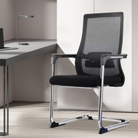 Vente en gros de chaise d'ordinateur moderne et bon marché chaise de bureau ergonomique en maille pivotante