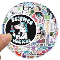 100 pièces Science Pack, chimie, biologie, physique, décor de classe de sciences pour les enseignants de l'école étudiants expérience scientifique