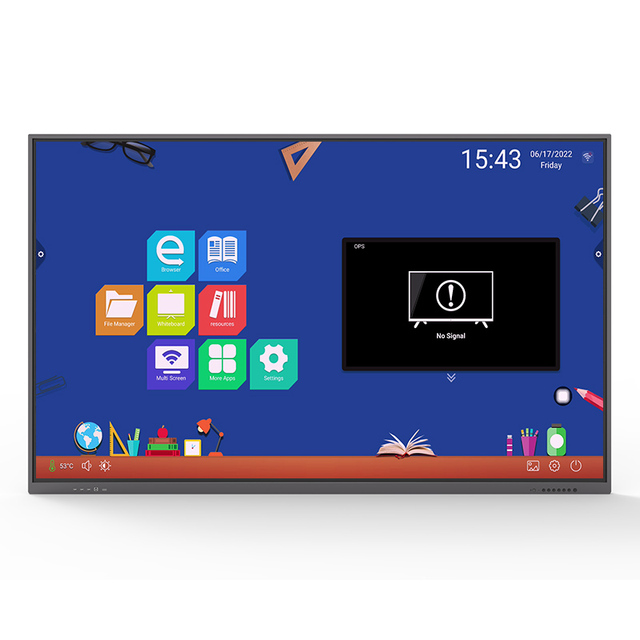 Ikinor 86" All in One Conference Panel Interactive White Board Electronic Whiteboardwith HDMI Out and Type-C