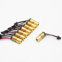 Module laser à points réglable à faible coût, lumière rouge 650 nm 5 mW, pour le positionnement