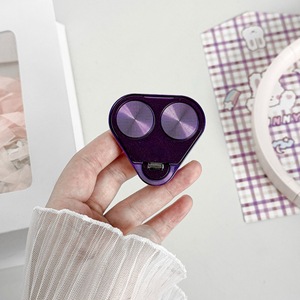 Double anneau 360 °   Support de téléphone rotatif pour doigt |   Support de téléphone portable créatif et portable |   Matériaux plastique et alliage, style minimaliste - Product Image 6
