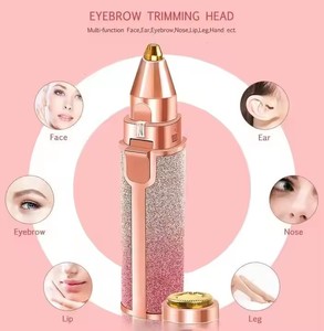 <span class=keywords><strong>Rasoir</strong></span> à sourcils USB indolore 2-en-1 pour l'épilation de la zone <span class=keywords><strong>intime</strong></span> des femmes Outil à ressort anglais pour usage domestique - Product Image 2