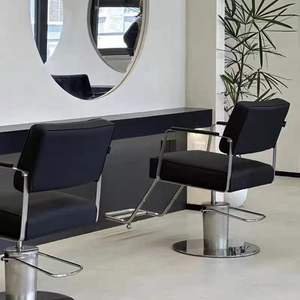 Sillas Minimalistas para Salón de Belleza, Sillas Exclusivas para Corte de Cabello, Bancos para Corte de Cabello, Tiendas de Alta Gama y Tendencia - Product Image 4