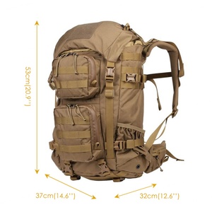 Sac tactique de chasse personnalisé Molle en nylon 500D, camouflage extérieur, randonnée, camping, survie, sacs à dos tactiques - Product Image 2