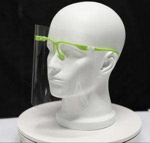 Protectores <span class=keywords><strong>de</strong></span> cara con gafas para niños diseño <span class=keywords><strong>de</strong></span> dibujos animados hengde pet ce transparente - Product Image 2