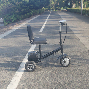 EU 500W 48V Three Wheel Brushless Electronic Folding Waterproof Mobility Scooter Removable Battery <b>Remote</b> <b>Control</b> CE Certified - Product Image 3