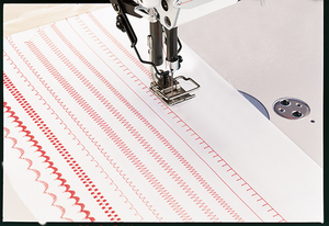 Nouvelle machine à <span class=keywords><strong>coudre</strong></span> zigzag numérique semi-sèche Juki LZ-2290CF-7 avec mécanisme d'alimentation numérique et entraînement horizontal et vertical - Product Image 6