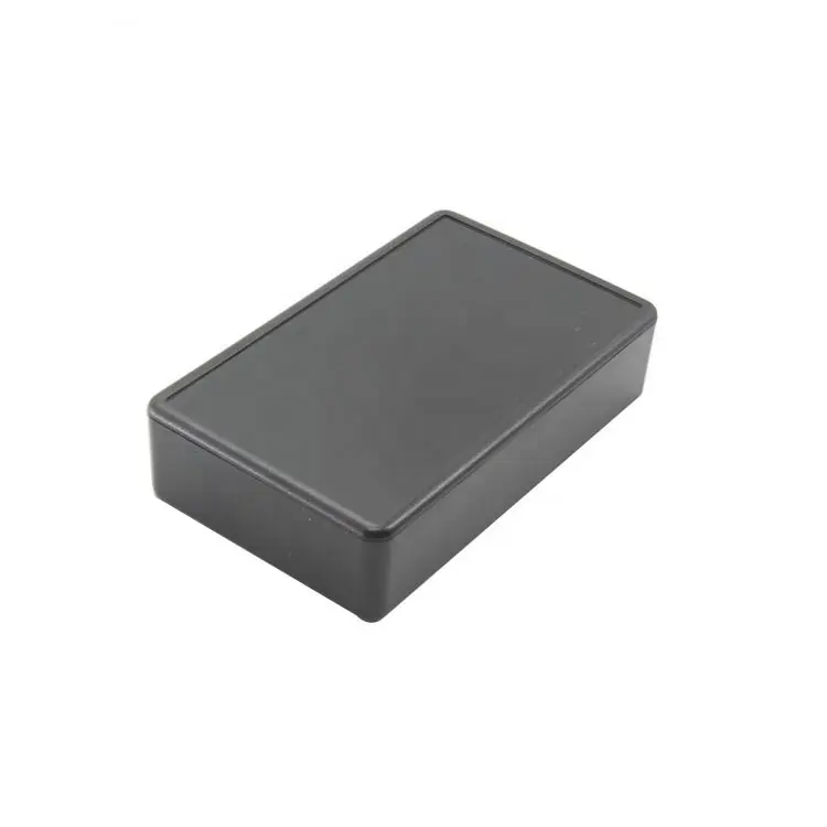Small Black Power Supply Electronic Case Manufacturer Custom PCB IP54 ABS Plastic Power Bank Battery Boxes Electrical Enclosure