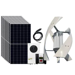 Eolic Energy Generator Home Wind Turbine 5Kw 10Kw Wind Power Generation Solar Power System