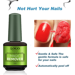 KUDAN Burst Glue Dissolvant de vernis à ongles en gel personnalisé, biologique et sûr, outils de nail art, dissolvant adhésif <span class=keywords><strong>semi</strong></span>-<span class=keywords><strong>permanent</strong></span> inoffensif - Product Image 2