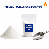 Poudre de polyacrylamide anionique (APAM) Zhendong de qualité supérieure, pureté 99 %, régulateur de pH pour usines de traitement des eaux municipales et industrielles