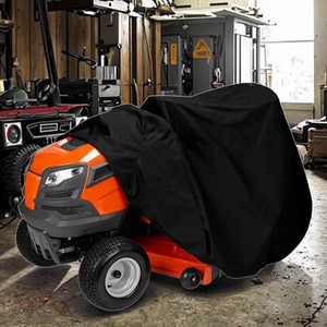 Housse de protection pour tondeuse extérieure personnalisée Housse en tissu Oxford pour protection solaire émise en usine pour tracteurs et voitures - Product Image 5