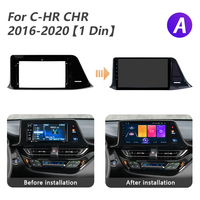Autoradio Carplay 32 go, lecteur Dvd pour C-HR CHR 1 Din, lecteur à gauche 2016 - 2020