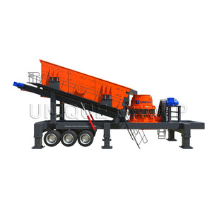 JJEM Trituradora de mandíbula de piedra de Río móvil 120 Tph con caja de cambios PLC de motor de CA para minería y cantera - Product Image 4