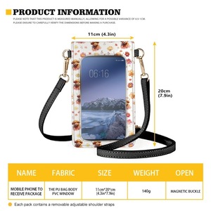 Bolso Bandolera Mini Moderno – Estampado Animal Vibrante para Mujer, Ideal para Regalos y Venta al por Menor - Product Image 2