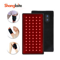 Mini-ceinture de luminothérapie rouge à domicile 660nm 850nm LED infrarouge 60 LED 10W pour soulager les douleurs dorsales, dispositif de thérapie portable et minceur