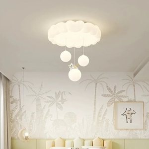 Lampe de plafond pour <span class=keywords><strong>chambre</strong></span> d'enfant, style <span class=keywords><strong>nuage</strong></span>, princesse, étude, <span class=keywords><strong>chambre</strong></span> principale, spectre complet 2025 - Product Image 2
