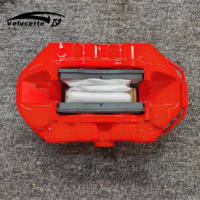 Bantalan rem mobil sistem GT4, baru 4/6 Pot balap bantalan rem besar Kit Caliper rem untuk Ferrari 296 458 488 F430 F8 SF90 812 360 F40