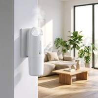 Nouveau Diffuseur Connecté à Capteur, Contrôlé par Application, Sans Eau, Bouteille 51-100ml, Éclairage Intégré, Utilisation Hôtelière et Domestique, Batterie Électrique Incluse
