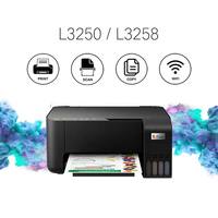 Nouvelle Imprimante Multifonction Wi-Fi à Réservoir d'Encre ÉcoTank L3258 3250 A4 4 Couleurs pour Sublimation (Encre Teintée) Compatible Epson L3258 L3250